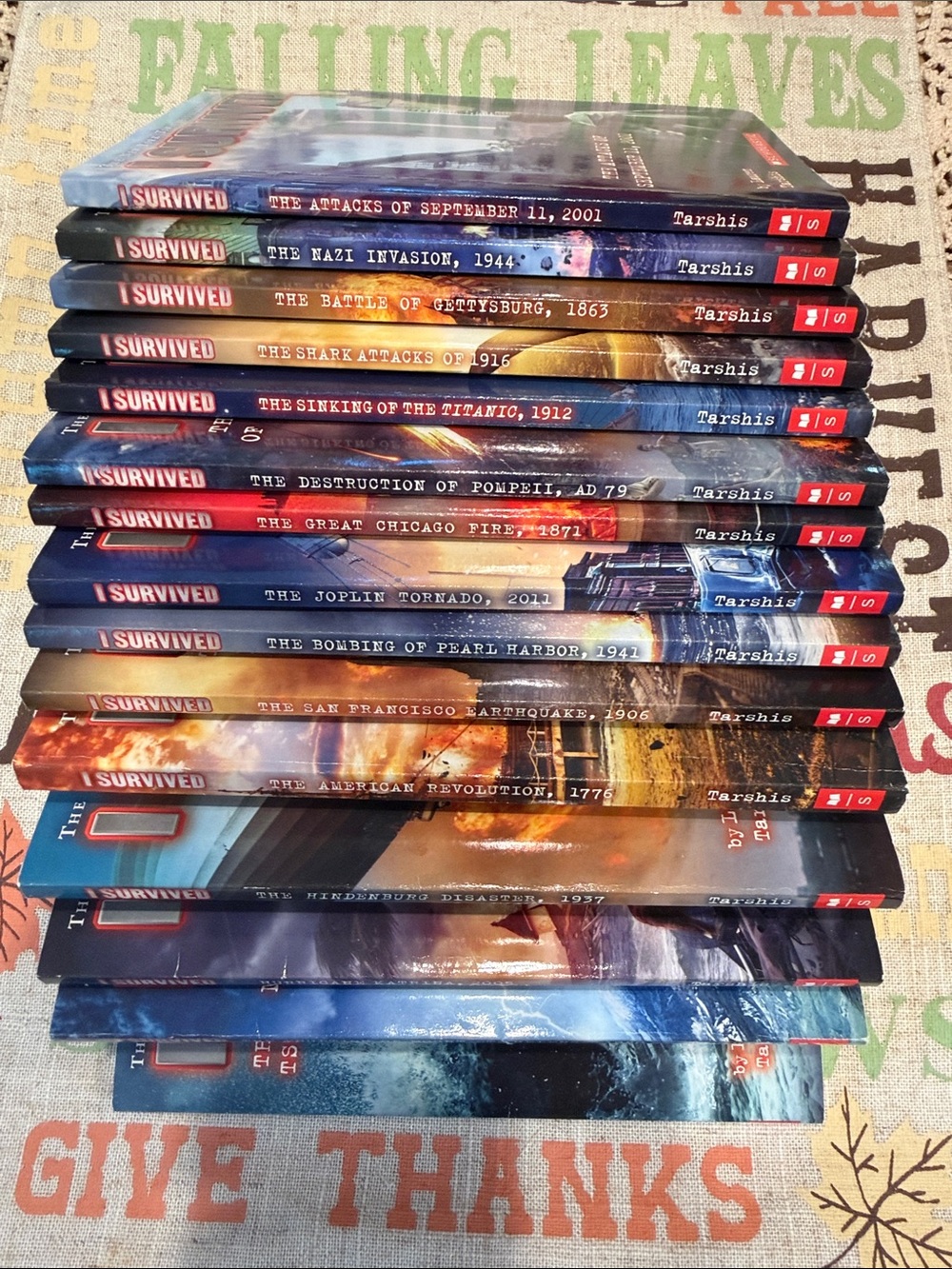 15 Scholastic I Survived Books NEW.